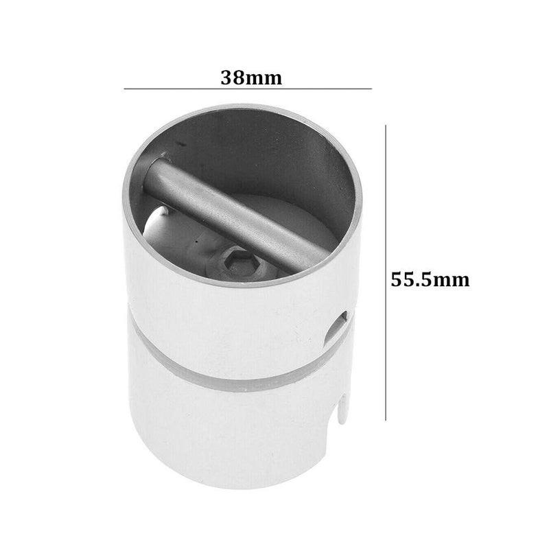 CfoPiryx Drop-in Swivel Rod Holder Fishing Pole Converter, Gimbal Rod Holder Marine Hardware Fishing Pole Converter Stainless Steel Swivel - Image 3